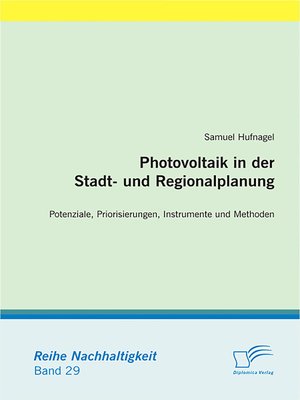 cover image of Photovoltaik in der Stadt- und Regionalplanung